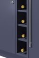Summit® TurnKey Oasis 69" Midnight Navy Wet Bar with 4.7 Cu. Ft. Built-In Beverage Center and Stainless Steel Sink with Faucet-2