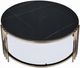 ACME Furniture Abisha Black Coffee Table with Champagne Base-4