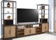 Sunny Designs™ San Diego Antique Brown Entertainment Wall-1