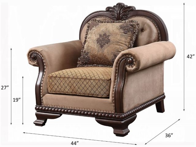 ACME Furniture Chateau De Ville Espresso Chair-2