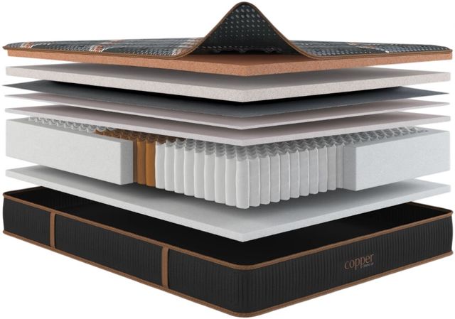 Copper by Spring Air® 13.5" Hybrid Firm Tight Top Twin XL Mattress-2