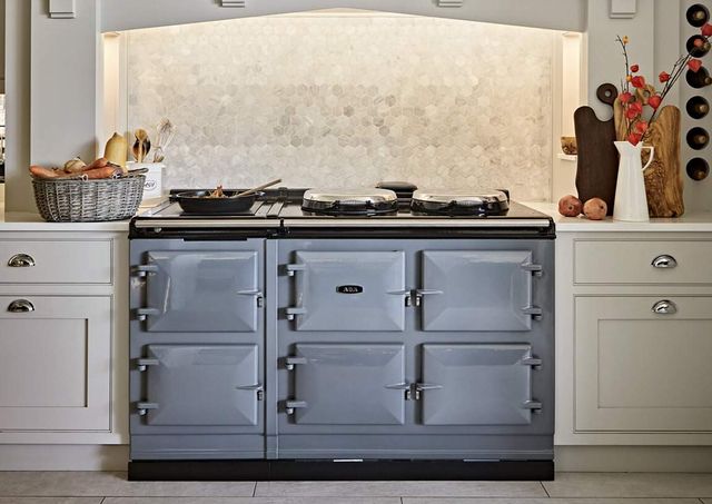 AGA™ eR7 Classic Cast Iron 60" Dove Pro Style Induction Range-1