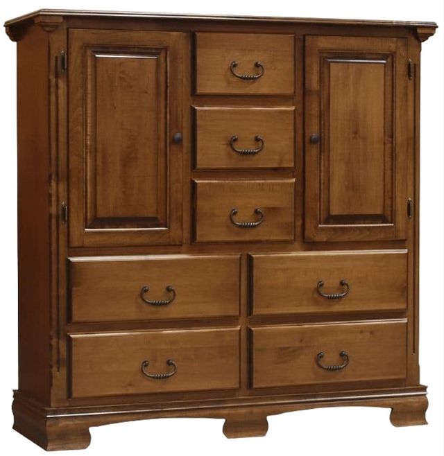 Wolfcraft Furniture Stonehaven Brown Clothing Coffer-0