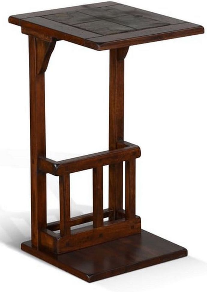 Sunny Designs™ Santa Fe Dark Chocolate Sofa Mate Table Kubin's