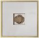 Crestview Collection Metallic Times 2-Piece Gold Wall Art Set-1