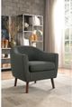 Mazin Furniture Lucille Gray Accent Chair-4