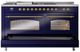 Ilve® Nostalgie II Series 60" Midnight Blue Pro Style Dual Fuel Range-4