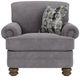 Flexsteel® Bay Bridge Gray Charcoal Chair-1
