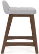 Signature Design by Ashley® Lyncott Light Gray Counter Bar Stool-4
