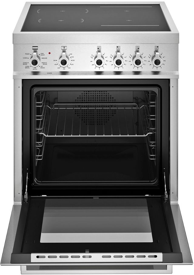 Bertazzoni Professional Series 24" Stainless Steel Freestanding Induction Range-2