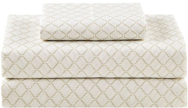 Olliix by Madison Park Essentials 16 Piece Brown King Zara Jacquard Complete Bedding Set with 2 Sheet Sets-3