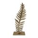 A & B Home Champagne Leaf Scutpture-1