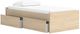 Signature Design by Ashley® Onita Natural Twin Platform Storage Bed-2