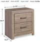 Signature Design by Ashley® Culverbach Gray Nightstand-2