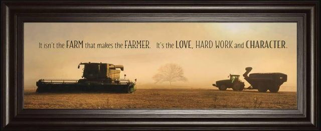 Classy Art The Farmer by Lori Deiter Wall Art-0