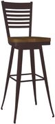 Amisco Customizable Edwin Swivel Spectator Stool-0