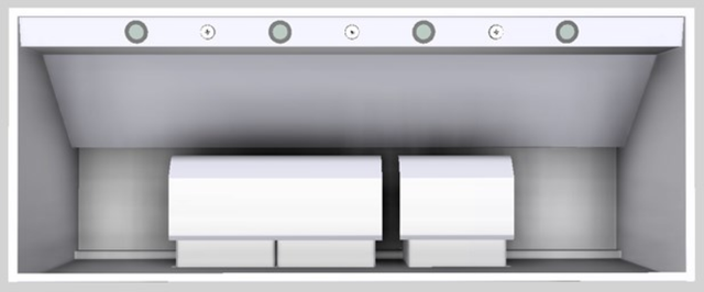 Vent-A-Hood® 60" White Wall Mounted Range Hood-2
