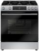 Bosch® 100 Series 30" Stainless Steel Slide-In Gas Range-0