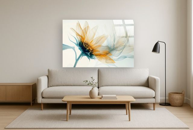 Classy Living Mesmerizing Ethereal Bloom Wall Art-1