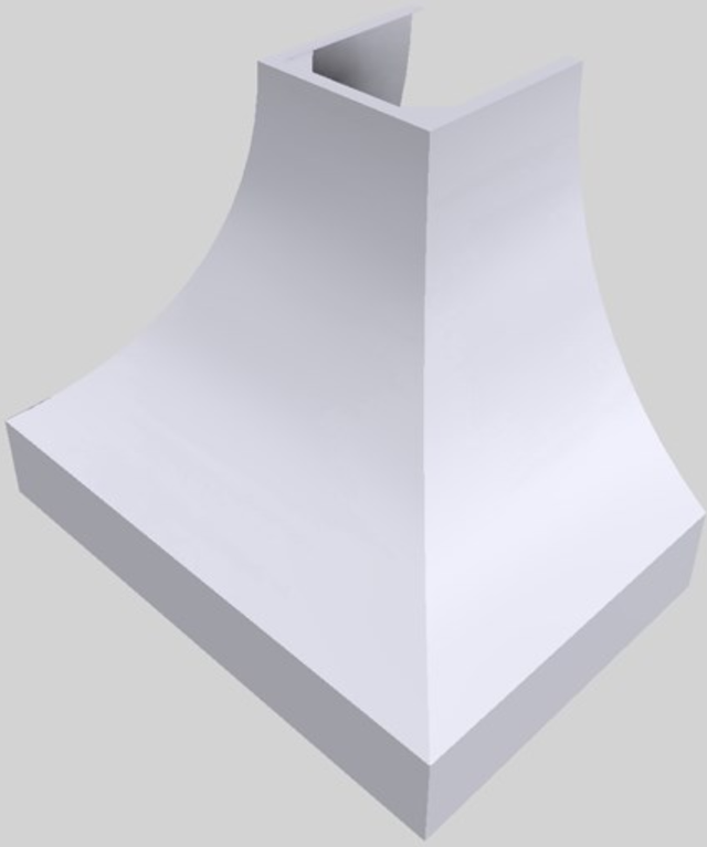 Vent-A-Hood® Designer Series 36" White Wall Mounted Range Hood-4