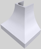 Vent-A-Hood® Designer Series 36" White Wall Mounted Range Hood-4