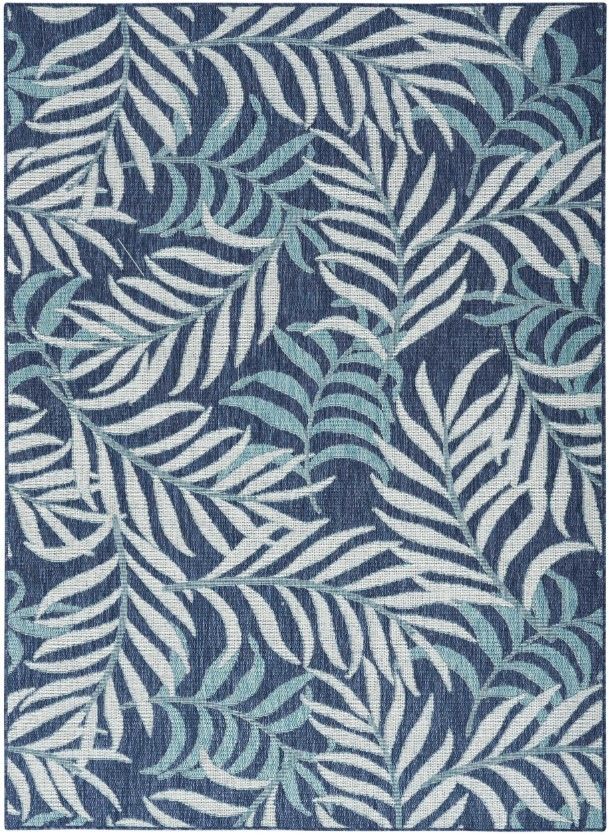 Nourison Home™ Garden Oasis Navy 5'x7' Style 4 Area Rug-0
