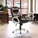 Primo™ International Sealy® Hugo Brown Swivel Executive Office Chair with Arms and Tilt-4