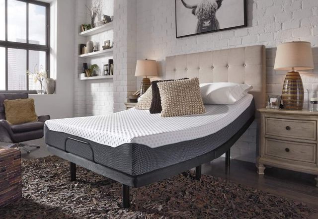 Sierra Sleep® by Ashley® Chime Elite 2-Piece 14" Memory Foam and Good Adjustable Base King Mattress Set-3