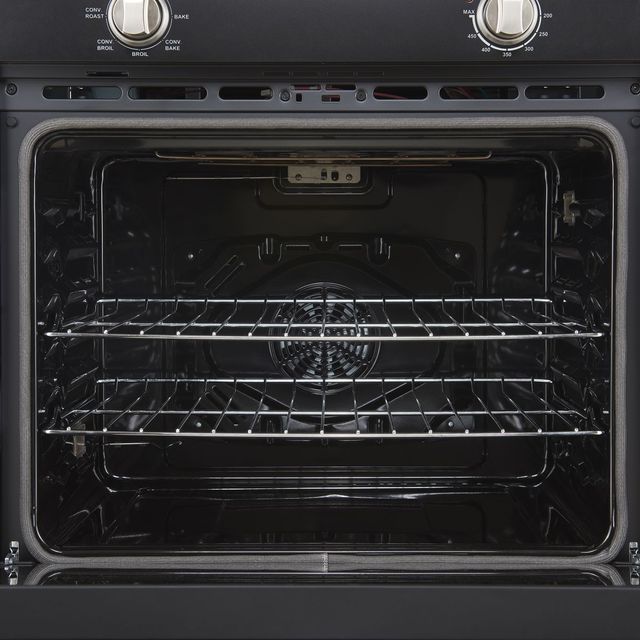 FORNO® Vomero Series Espresso 30" Black Single Electric Wall Oven-2
