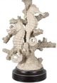 Crestview Collection Sea Horse Coastal Sand/Bronze Table Lamp-1