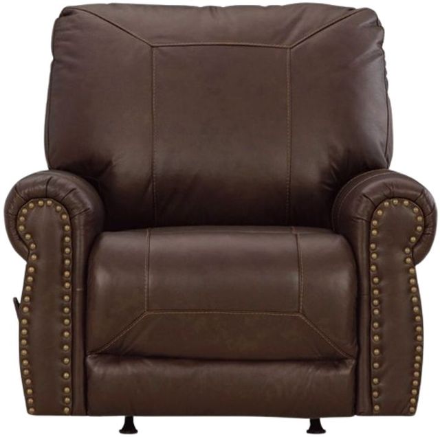 Signature Design by Ashley® Colleton Dark Brown Manual Rocker Recliner-1