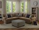 Corinthian Furniture Fondren 2-Piece Tamarack L-Shape Sectional-1