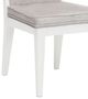 Michael Amini® Horizons Cloud White/Gray Side Chair-2