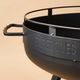 Magnolia Home by Joanna Gaines Black Cowboy Fire Pit Grill-2