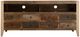 International Furniture Direct Antique Brown TV Stand-3