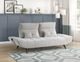 Homelegance® Quonsett Light Gray Sofa with Power Adjustable Seat Depth and Manual Adjustable Headrests-1