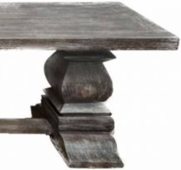 Million Dollar Rustic Barnwood Column Bench-1