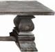 Million Dollar Rustic Barnwood Column Bench-1