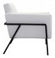 Zuo® Homestead White Lounge Chair-2