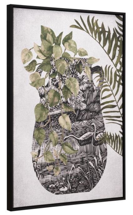 Zuo® Modern Greenery Multicolor Canvas Wall Art-1