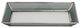 A & B Home Clear Mirror and Stainless Steel Tray-0