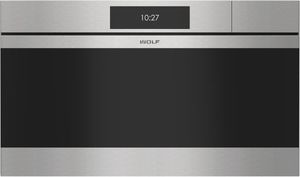 Wolf M Series Contemporary 30" Stainless Steel Single Electric Wall Oven
