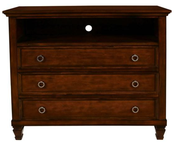 New Classic® Home Furnishings Tamarack Brown Cherry Media Chest-1