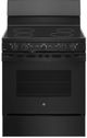 GE® 30" Black Freestanding Electric Range-0