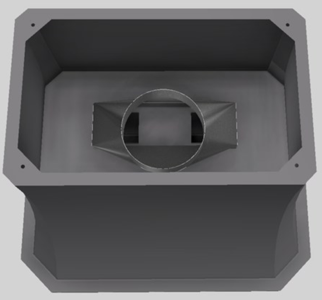 Vent-A-Hood® Designer Series 36" Gunsmoke Island Range Hood-1