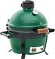 Big Green Egg® Mini Egg 13" Green Freestanding Charcoal Grill with Original Kit-2