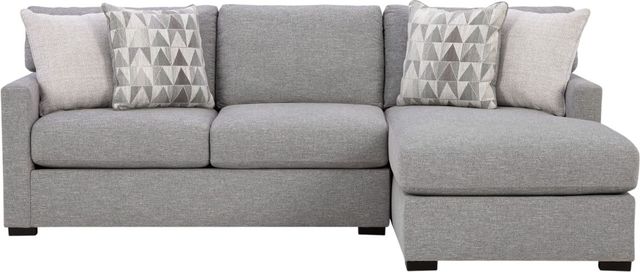 Signature Design by Ashley® Artisian Loft 2-Piece Pewter Right-Arm Facing Sectional and Chaise-0