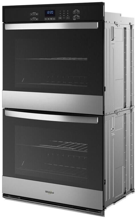 Whirlpool® 30" Stainless Steel Double Electric Wall Oven-2