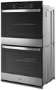 Whirlpool® 30" Stainless Steel Double Electric Wall Oven-2