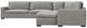 Palliser® Furniture Customizable Ensemble Track Arm 4-Piece Right-Arm Facing Sectional-4